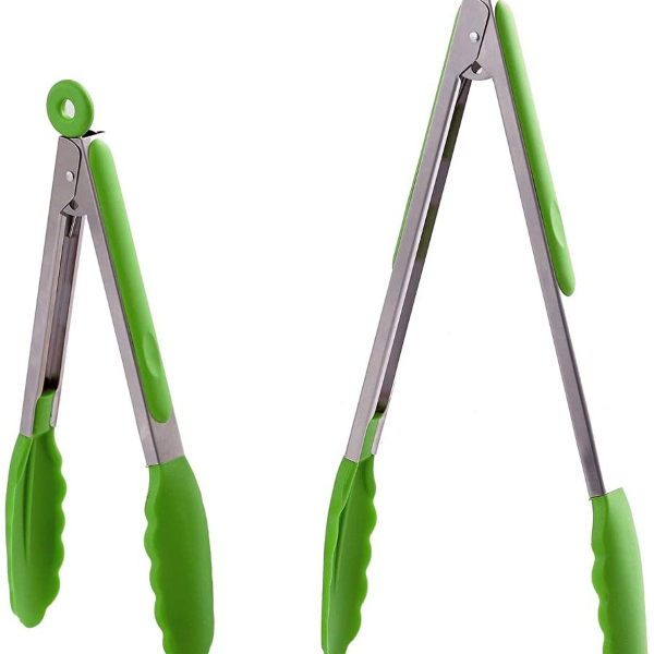 vegan chef kay brown kitchen tongs