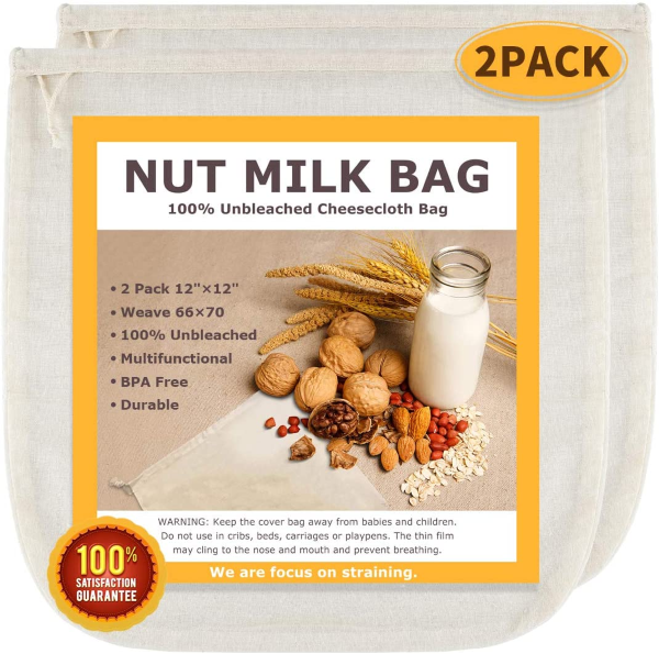 vegan chef kay brown milk bags