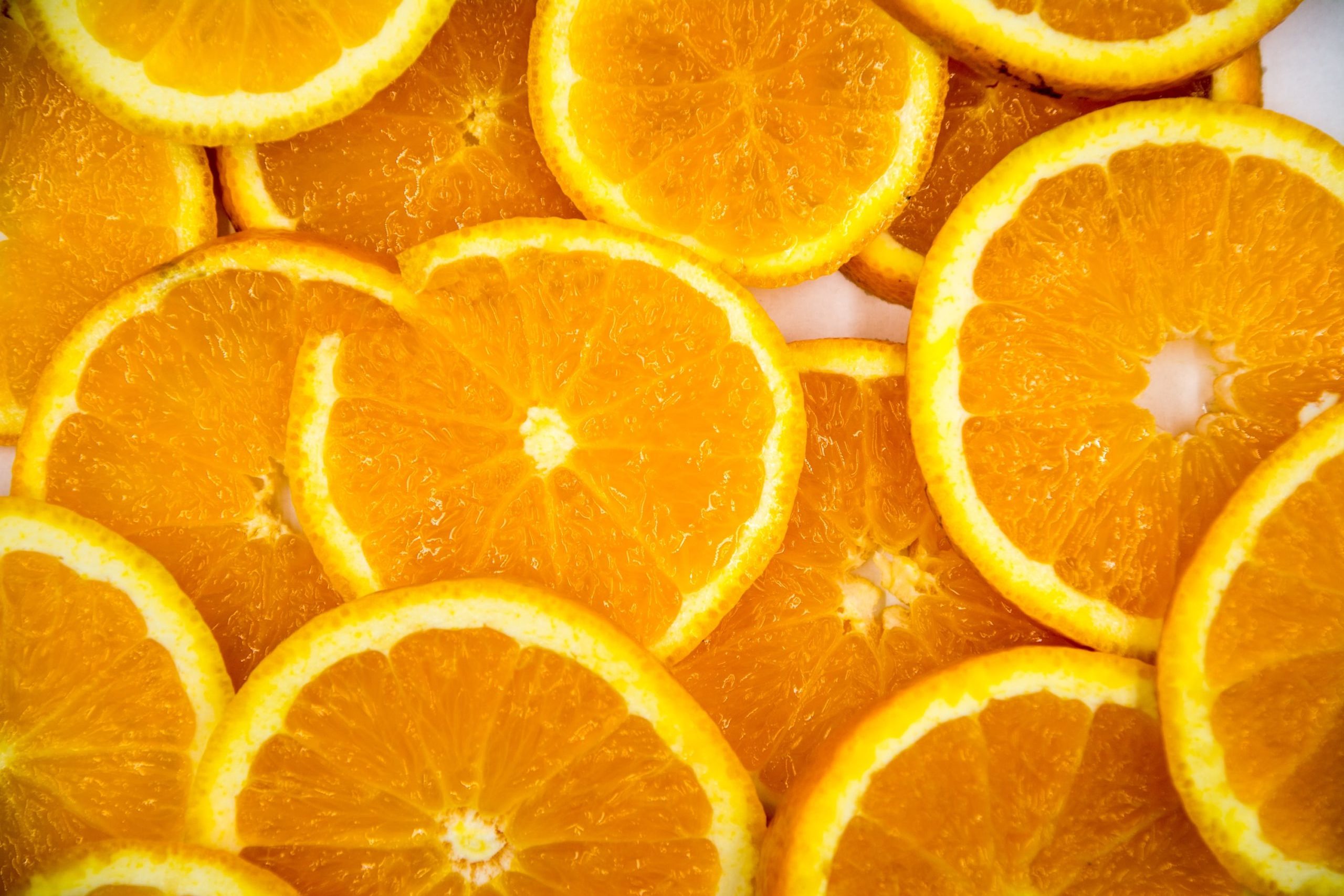 Oranges plant based food