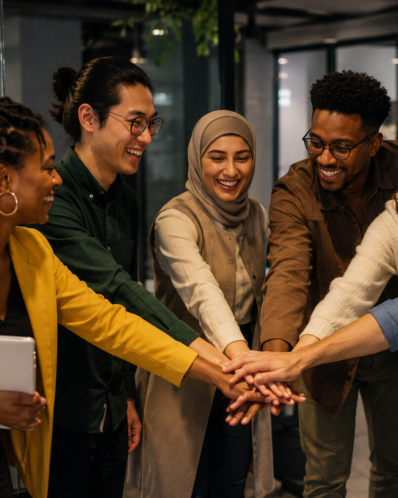 Performance-driven workforce demonstrating collaboration and shared commitment.