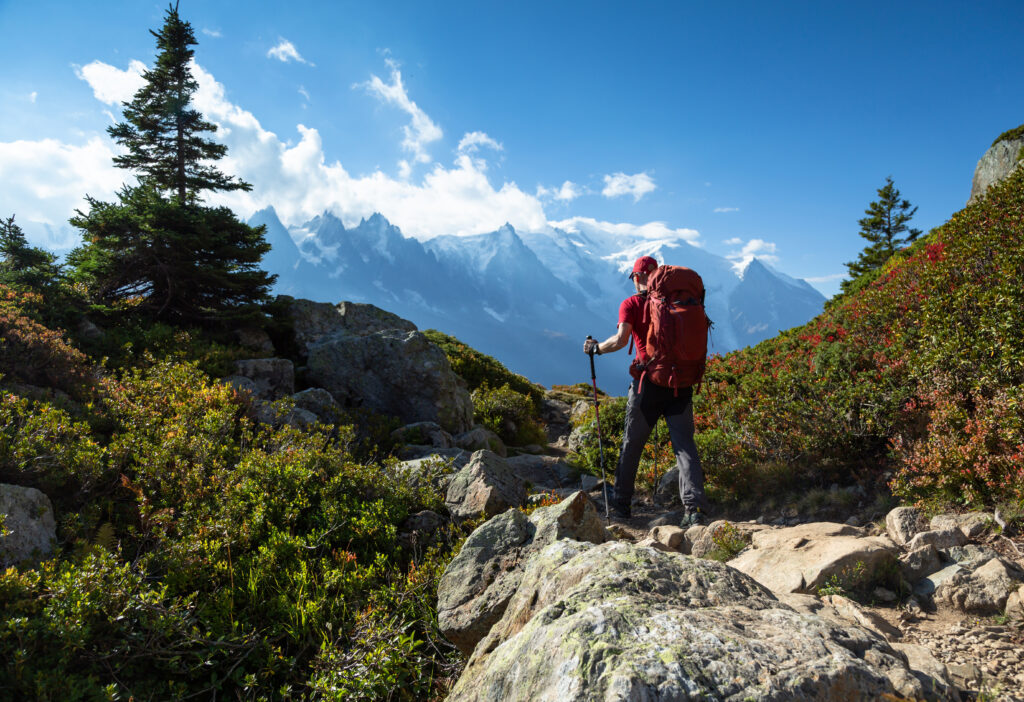 Outdoor adventure and nature exploration promoting energy, wellness, and rejuvenation.